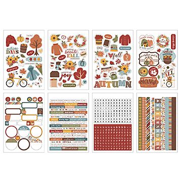 Echo Park Sticker Book, Sweater Weather