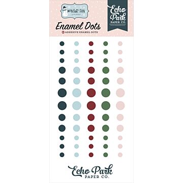 Echo Park Enamel Dots, Winter Fun