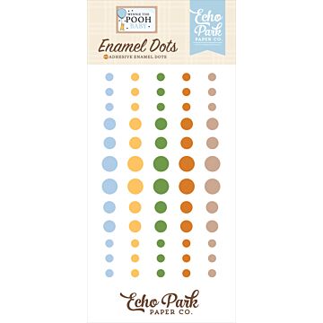 Echo Park Enamel Dots, Winnie the Pooh Baby