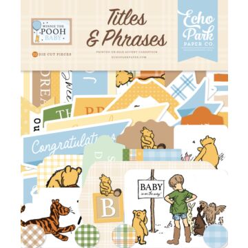 Echo Park Titles & Phrases, Winnie the Pooh Baby