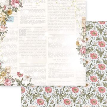 Memory Place Enjoy The Ride Double-Sided Cardstock 12"X12" Simple Style Sweet Happiness