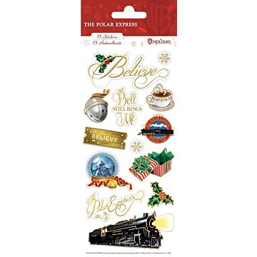 Paper House Decorative Stickers - The Polar Express Enamel Sticker