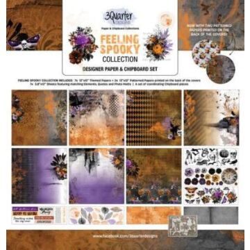 3Quarter Designs - Scrapbook Collection - Feeling Spooky