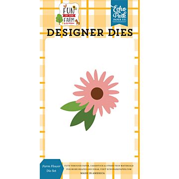 Echo Park Die, Fun on the Farm - Farm Flower