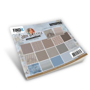 Find IT Trading Yvonne Creations 6X6 Paper Pack, Men in Style