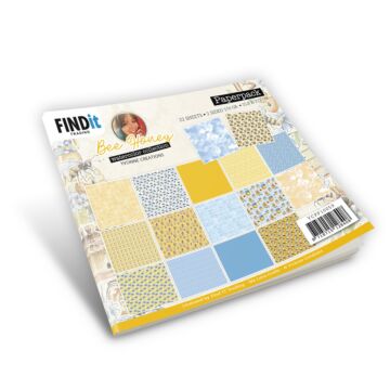 Find IT Trading Yvonne Creations 6X6 Paper Pack, Bee Honey