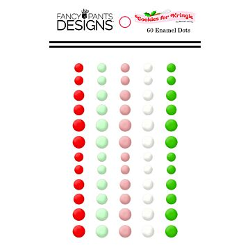 Fancy Pants Designs Enamel Dots, Cookies for Kringle