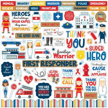 Echo Park First Responder Element Sticker