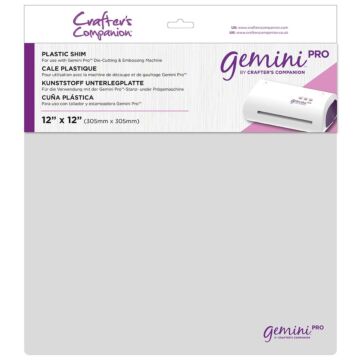 Crafter's Companion Gemini Pro Accessory, 12X12 - Plastic Shim