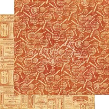 Graphic 45 12X12 Paper, Sinister Secrets
