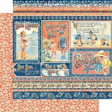 Graphic 45 - Sun Kissed: Kids at Play Paper