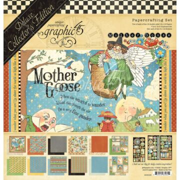 Graphic 45 12X12 Deluxe Collector's Edition, Mother Goose