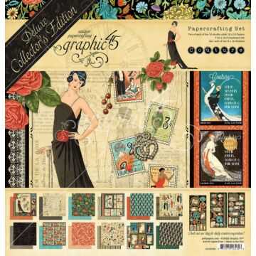 Graphic 45 12X12 Deluxe Collector's Edition, Couture