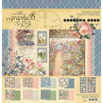 Graphic 45 12X12 Collection Pack, Cottage Life
