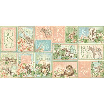 Graphic 45 Journaling Cards, Wild & Free