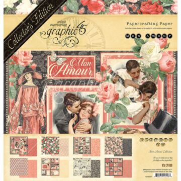 Graphic 45 12X12 Deluxe Collector's Edition, Mon Amour 