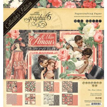 Graphic 45 8X8 Deluxe Collector's Edition, Mon Amour 