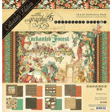Graphic 45 12x12 Deluxe Collector's Edition, Enchanted Forest