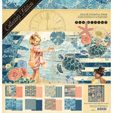 Graphic 45 12X12 Collector's Edition with Stickers, Sun Kissed