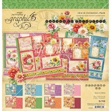 Graphic 45 12X12 Collection Pack, Season to Celebrate