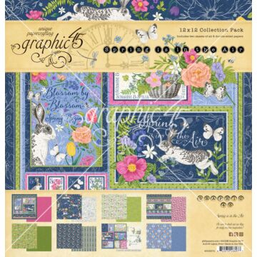 Graphic 45 12X12 Collection Pack, Spring is in the Air