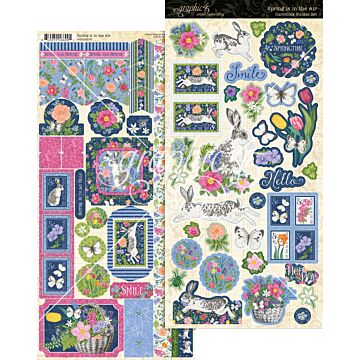 Graphic 45 Sticker Set, Spring is in the Air