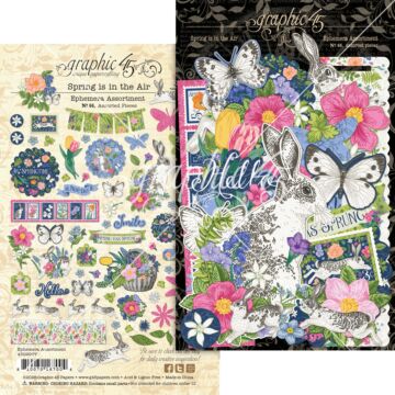 Graphic 45 Ephemera Set, Spring is in the Air