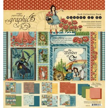 Graphic 45 8X8 Collection Pack, Wonder of Oz