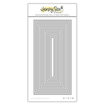 Honey Bee Stamps Honey Cuts Die, Sweet Stacks: Mini Slimline