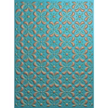 Honey Bee Stamps 3D Embossing Folder, Clover Petals