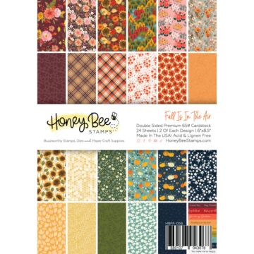 Honey Bee Stamps 6X8 Paper Pad, Fall Is In The Air