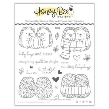 Honey Bee Stamps Clear Stamp, Hedgehugs