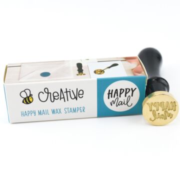Honey Bee Stamps Bee Creative Wax Stamper, Happy Mail