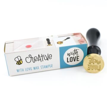 Honey Bee Stamps Bee Creative Wax Stamper, With Love