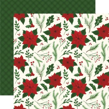 Echo Park - Here Comes Santa Claus - 12x12 Double sided - Merry & Bright