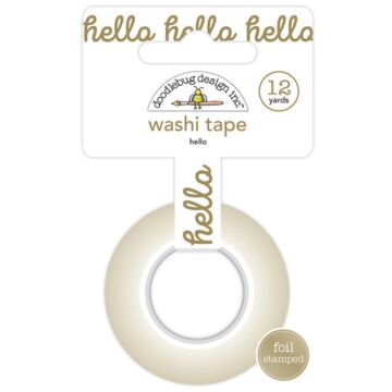 Doodlebug Washi Tape - Hello