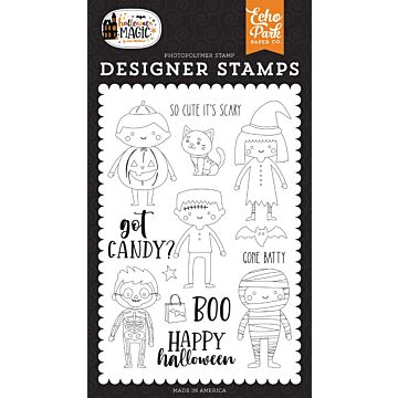 Echo Park Halloween Magic: Got Candy Stamp Set