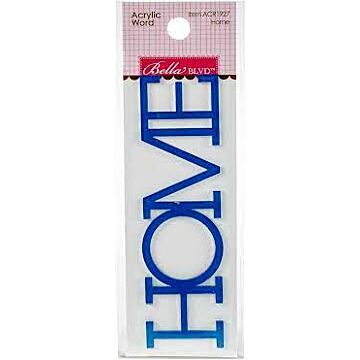 Bella BLVD - Acrylic Word - Home