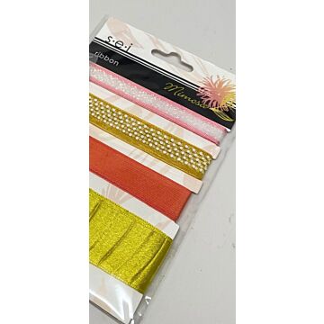 SEI Mimosa Ribbon 4 Styles/1 Yard Each