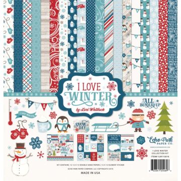 Echo Park I Love Winter Collection Kit