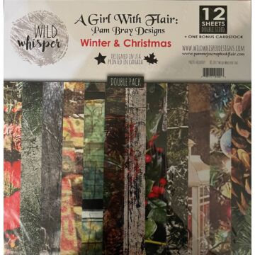 Wild Whisper - A Girl with Flair: Pam Bray Designs Winter & Christmas Double Pack