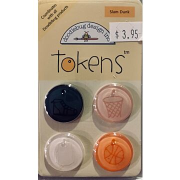 Doodlebug Design Slam Dunk Tokens