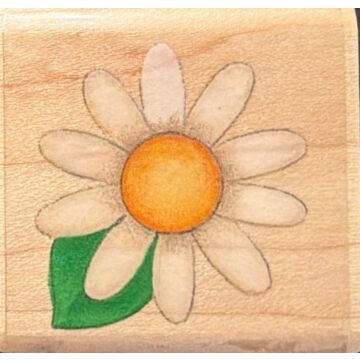 me and my Big Ideas (Inkadinkado) Daisy Flower Wood Mounted Stamp