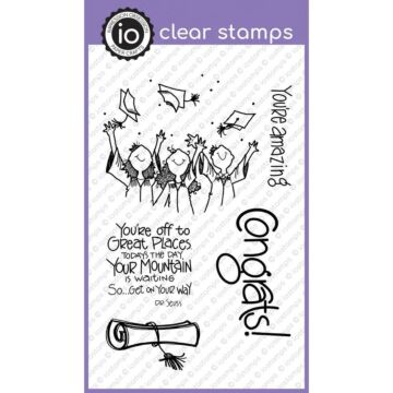 Impression Obsession Clear Stamp, Graduation