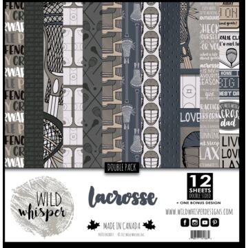 Wild Whisper LACROSSE - DOUBLE 12X12 PAPER PACK