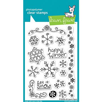 Lawn Fawn Clear Stamp, Frosties