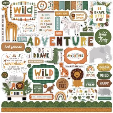 Echo Park Little Explorer Element Sticker