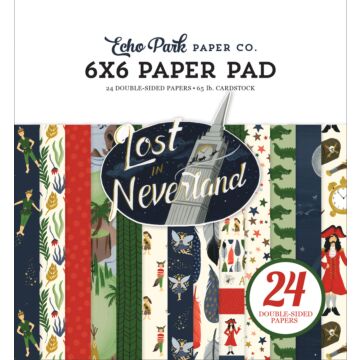 Echo Park - Lost In Neverland 6x6 Paper Pad