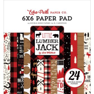 Echo Park - Little Lumberjack 6x6 Paper Pad
