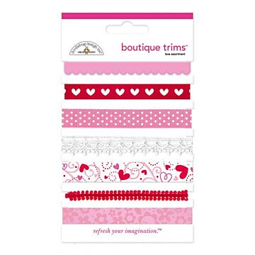 Doodlebug Design - Boutique Trims - Love Assortment